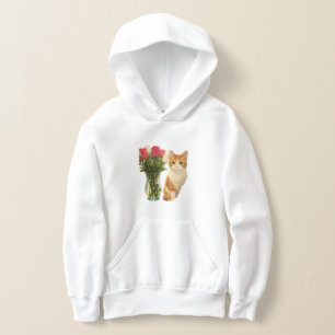 Anime Cat Girls Hoodie Cute Kawaii Kitty