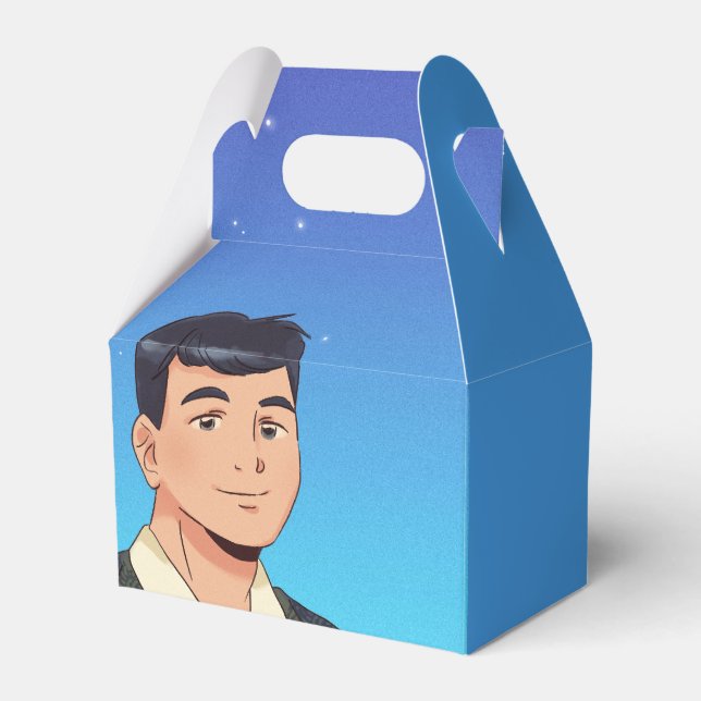 ANIME CHARACTER  FAVOUR BOX (Front Side)
