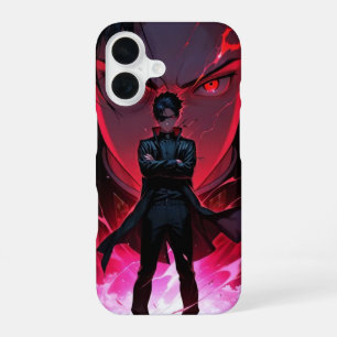 Anime character in a suit iPhone 16 case