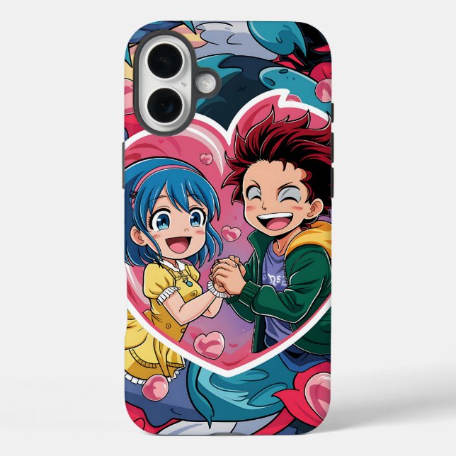 Anime Character Phone Case Design  (Back)