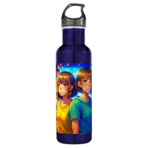 Anime Characters Colorful Art  710 Ml Water Bottle
