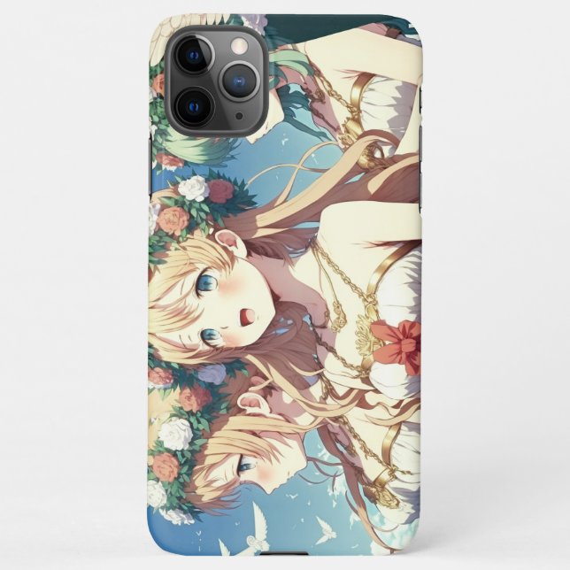 Anime Chor iPhone Case (Back)