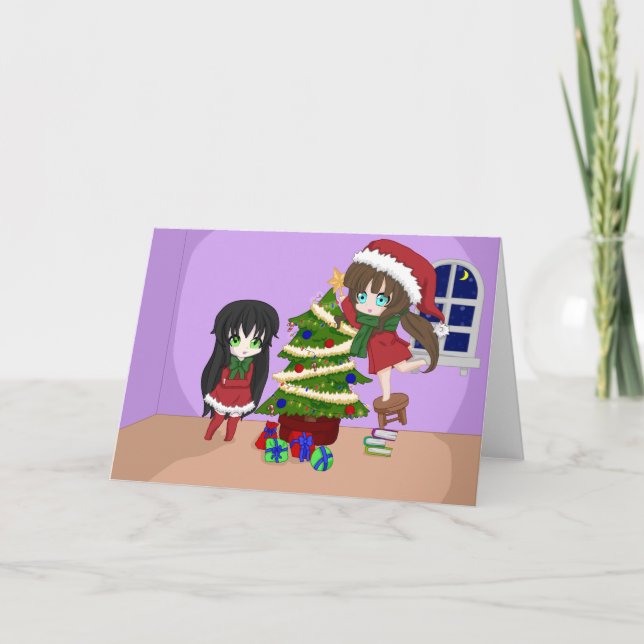 Anime Christmas Cards (Front)
