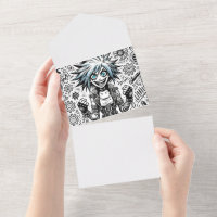anime comic cheerful art original blu_eyes black_a