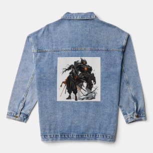 Anime cool denim jacket