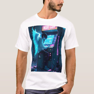 Anime Cyber Punk Themed Graphic Shirt