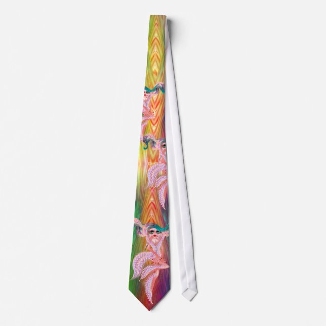 Anime Dancing Girl Tie (Front)