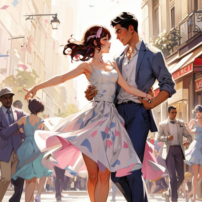 Anime Dancing Jigsaw Puzzle  (Creator Uploaded)