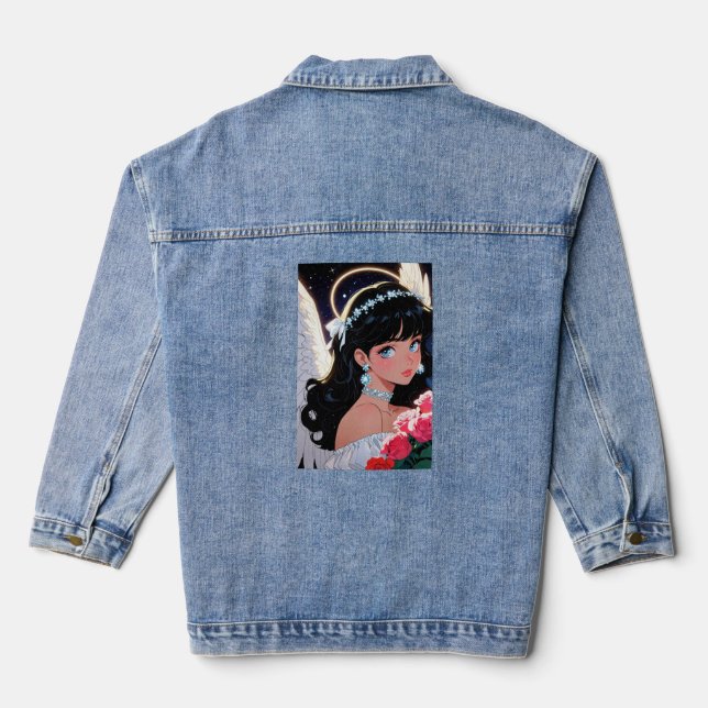 Anime Denim Jacket (Back)