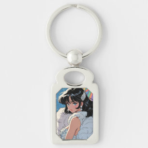 Anime diva key ring