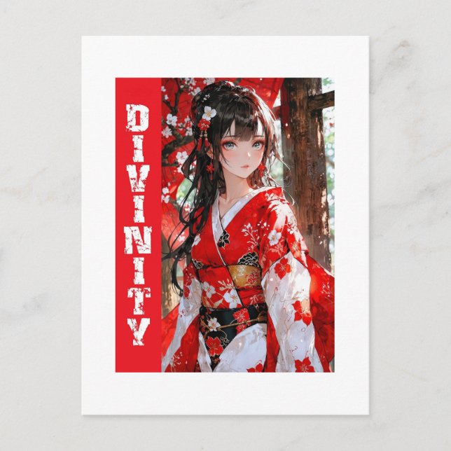 Anime Divinity Design Postcard (Front)
