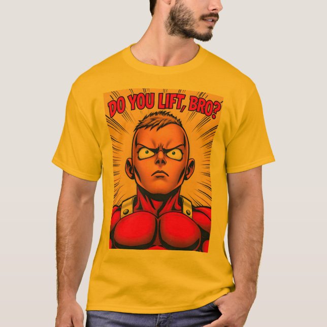 Anime Do You Lift Bro Tee 01 (Front)