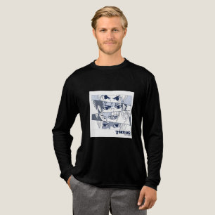 Anime Eyes Aesthetic Tri-Blend Shirt