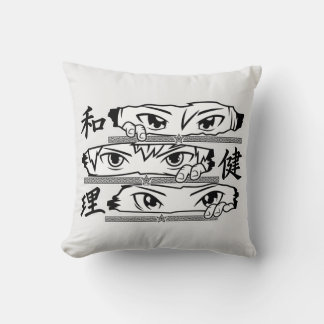 Anime eyes cushion