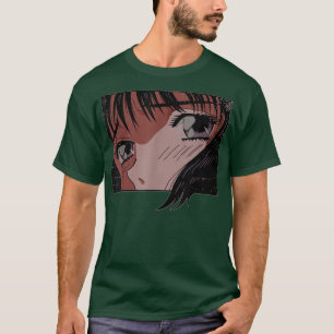 Anime Eyes Girl Japan Indie Aesthetic Japanese  T-Shirt