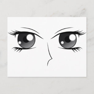 Anime Eyes - Manga Postcard