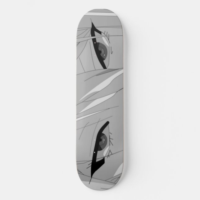Anime Eyes Skateboard Deck (Front)