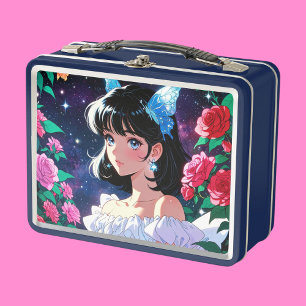 Anime Fairy Metal Lunch Box