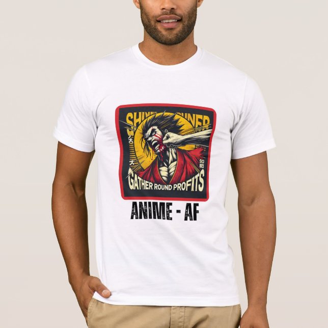 Anime Fighting Shirt (Front)