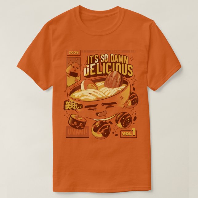 Anime Food  T-Shirt (Design Front)