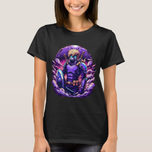Anime Gamer for Anime Fans & Video Game Lovers Tee