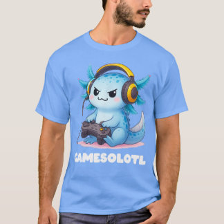 Anime Gamesolotl Aolotl Boys 1012 Kid Gamer Gaming T-Shirt