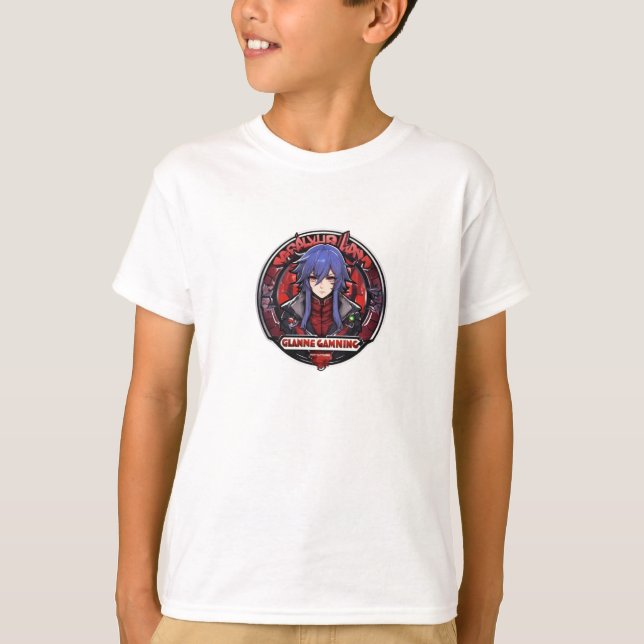Anime gaming design  T-Shirt (Front)