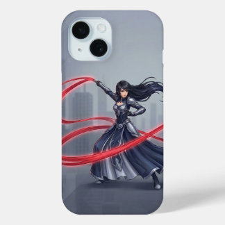 Anime Girl iPhone 15 Case