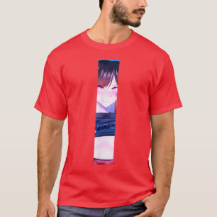 Anime Girl Eyes Anime in Japanese Characters Girl  T-Shirt