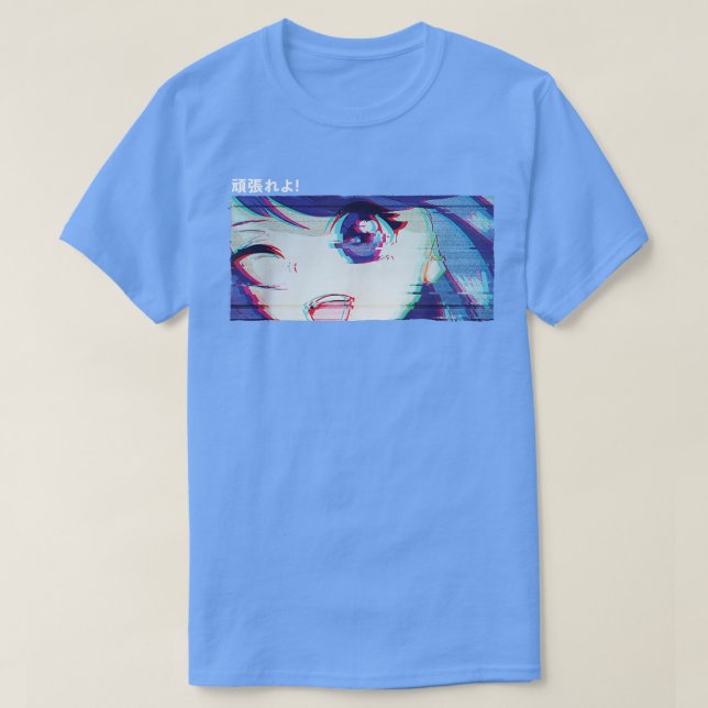 Anime Girl Eyes - Japan Culture Art - Japanese Aes T-Shirt (Design Front)