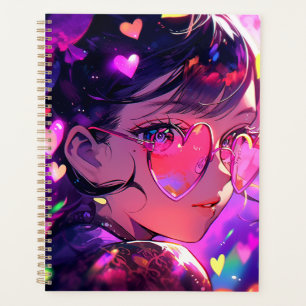 Anime Girl Hearts Planner