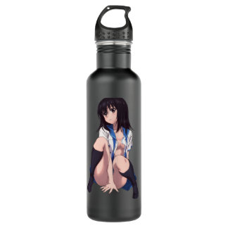 anime girl hentaii 710 ml water bottle
