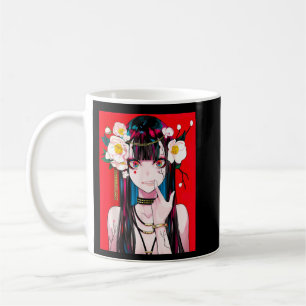 Anime Girl Japanese Aesthetic anime Otaku Gift 1 Coffee Mug