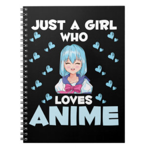 Anime Girl Japanese Otaku Manga Japan Notebook