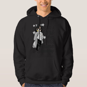 Anime Girl Just A Girl Who Loves Anime and Sketchi Hoodie