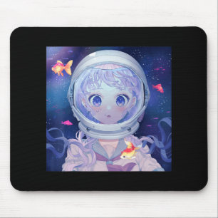 Anime Girl Kawaii Aesthetic Japanese Otaku Mouse Pad