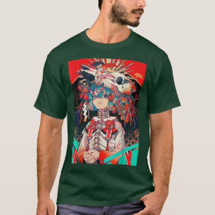 Anime Girl Kawaii Waifu Aesthetic Japanese Manga O T-Shirt