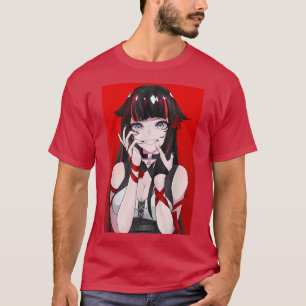 Anime Girl Kawaii Waifu Aesthetic Japanese Manga O T-Shirt