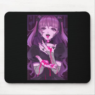 Anime Girl Kawaii Waifu Aesthetic Japanese Otaku 8 Mouse Pad