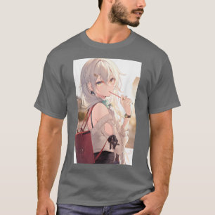 Anime Girl Kawaii Waifu Aesthetic Japanese Otaku T T-Shirt