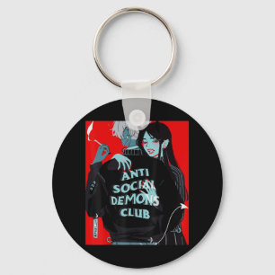 Anime Girl Kawaii Waifu Egirl Aesthetic Japanese O Key Ring