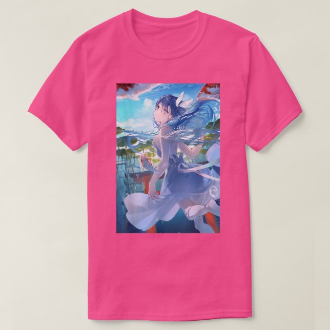 Anime Girl Kawaii Waifu Esthetic Japanese Otaku 1 T-Shirt (Design Front)
