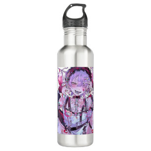 Anime Girl Kawaii Yandere Waifu Aesthetic Japanese 710 Ml Water Bottle