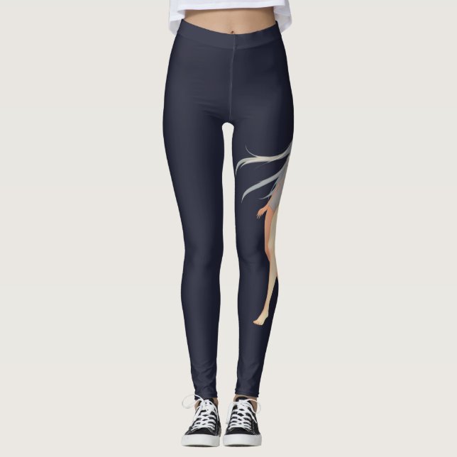 Anime Girl Leggings (Front)