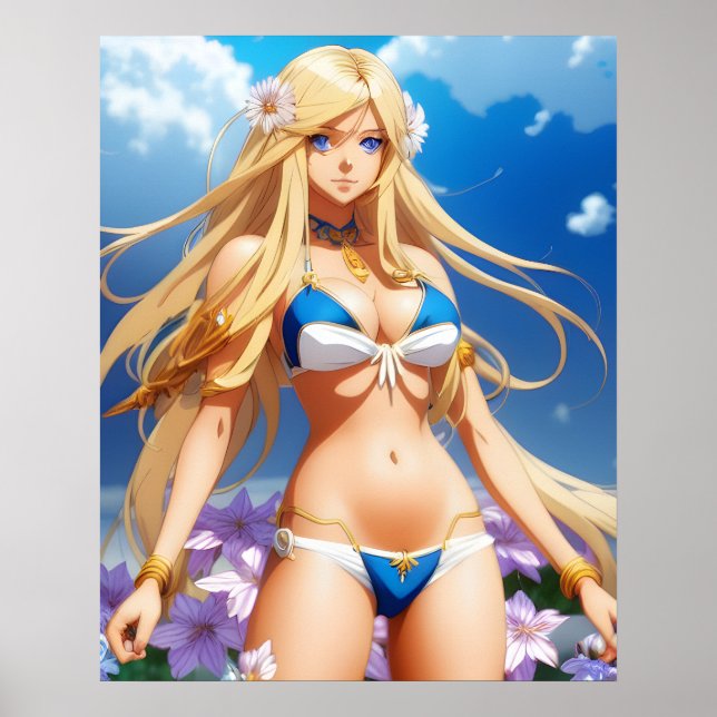 Anime girl poster (Front)