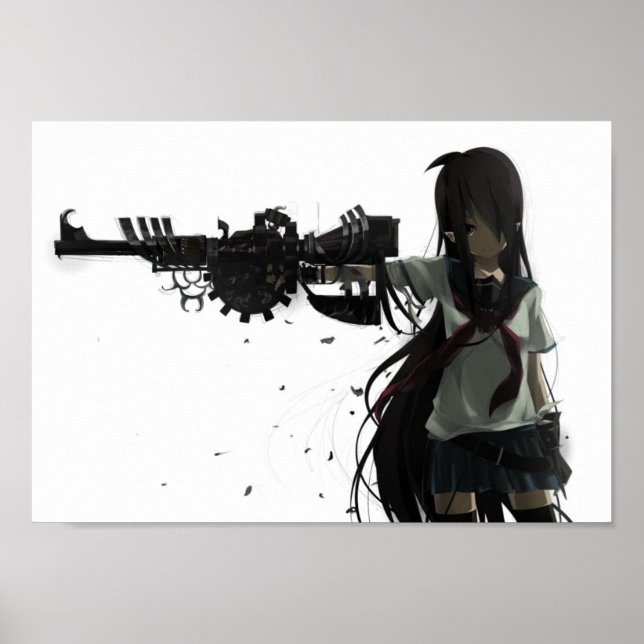 Anime Girl Power Poster (Front)