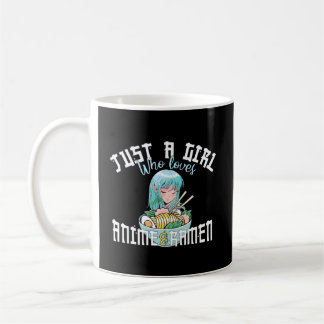 Anime Girl Shirt Just A Girl Who Loves Anime And R Coffee Mug