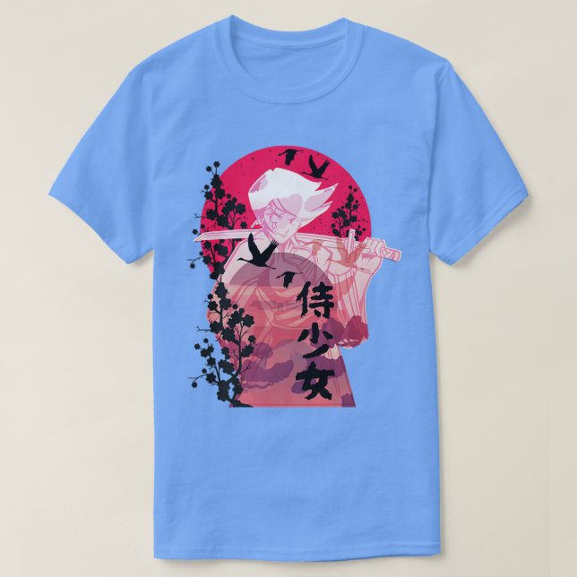 Anime Girl  T-Shirt (Design Front)