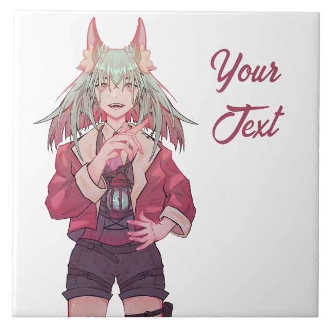 Anime girl tile (Front)