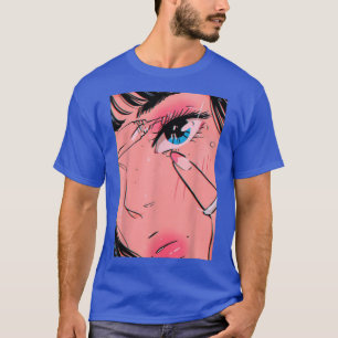 Anime Girl Vaporwave Egirl Aesthetic Japanese Otak T-Shirt